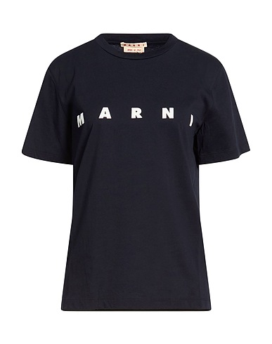 MARNI T-shirt BLU NOTTE 100% Cotton