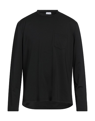 XACUS Basic T-shirt Black 86% Polyamide, 14% Elastane