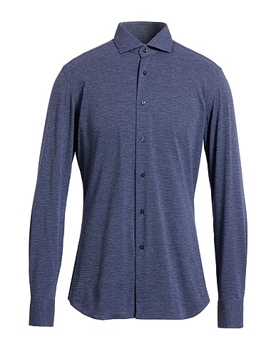 XACUS Patterned shirt Charcoal 90% Polyamide, 10% Elastane