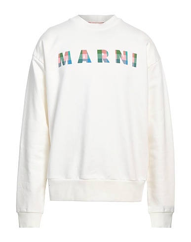MARNI Sweatshirt White 100% Cotton
