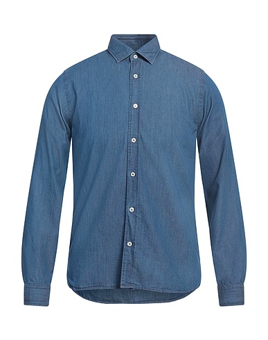 XACUS Solid colour shirt 100% Cotton