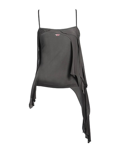 DIESEL Top Military green 100% Viscose