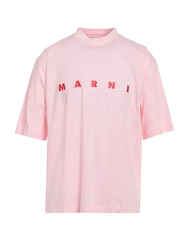 MARNI Oversize-T-Shirt Light pink 100% Cotton