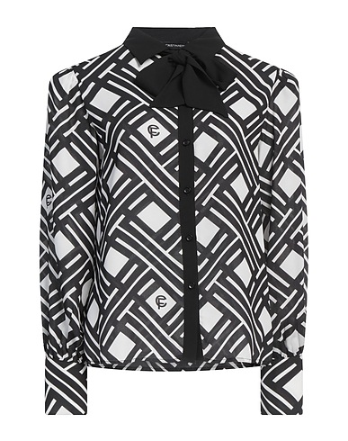 CRISTINAEFFE Patterned shirts & blouses White 100% Polyester