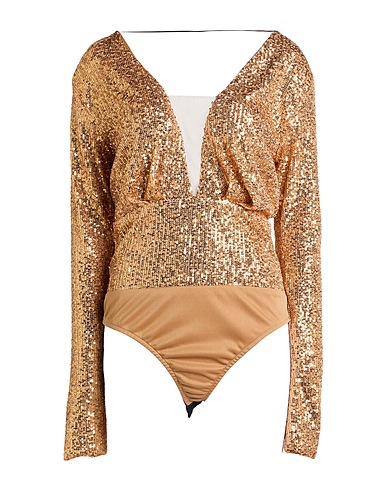 ARTIGLI TOPS & TEES Gold 95% Polyester, 5% Elastane