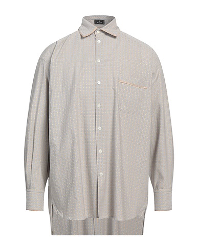 ETRO Patterned shirt Grey 100% Cotton