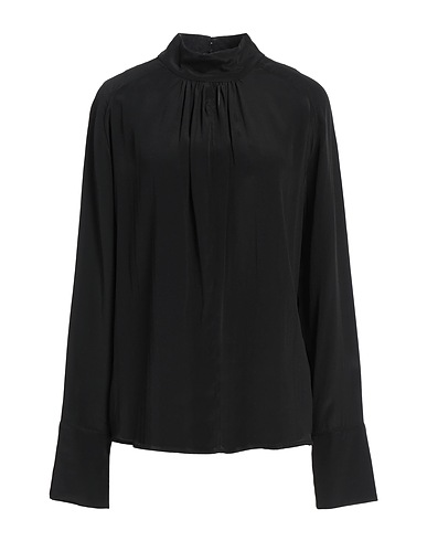 JIJIL Top Black 88% Acetate, 12% Silk