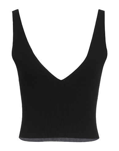 LIU •JO Top Black 72% Viscose, 28% Polyester