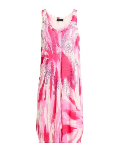 JOHN RICHMOND Sheath dress Fuchsia 100% Silk