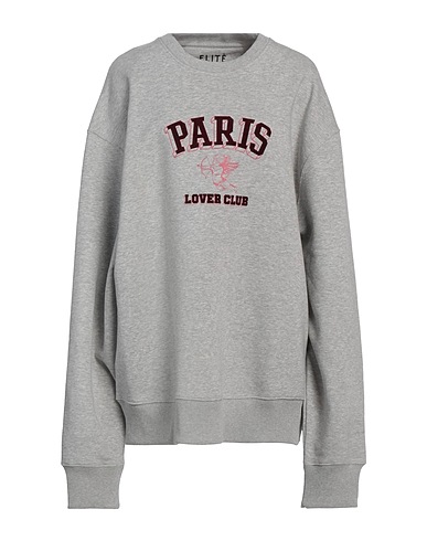 ELITÈ Sweatshirt Light grey 85% Organic cotton, 15% Recycled polyester