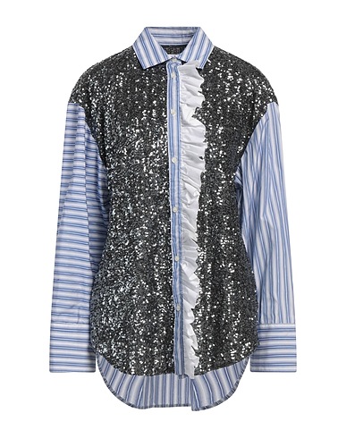 MSGM Striped shirt Blue 100% Cotton