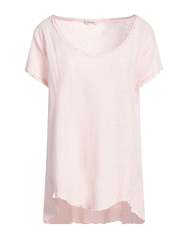 CROSSLEY T-shirt Rosa 100% Lino