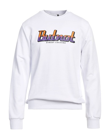 BUT NOT Sweatshirt White 95% Cotton, 5% Elastane