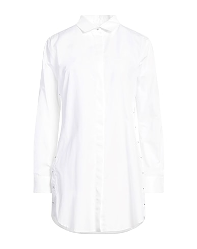 GIORGIO ARMANI Solid colour shirts & blouses White 100% Cotton