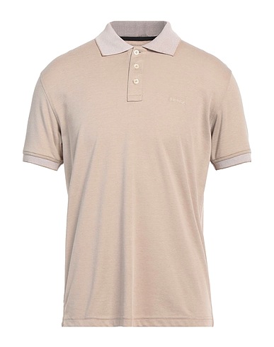 BARBOUR Polo shirt Beige 100% Cotton