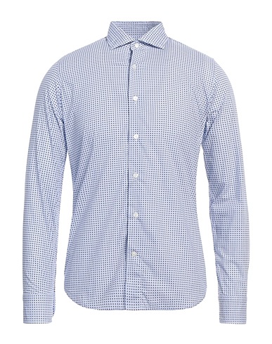 ALEA Patterned shirt Light blue 100% Cotton