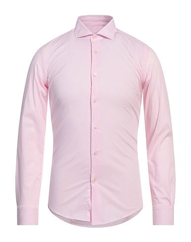 BRIAN DALES Camicia a righe Rosa 75% Cotone, 22% Poliammide, 3% Elastan