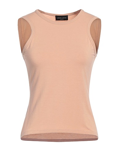 ROBERTO COLLINA Top Hellrosa 82% Modal, 10% Kaschmir, 8% Elastan