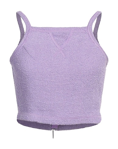MSGM Top Lila 65% Baumwolle, 30% Polyester, 5% Andere Fasern