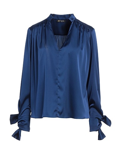 CAMILLA  Milano Top Navy blue 97% Polyester, 3% Elastane