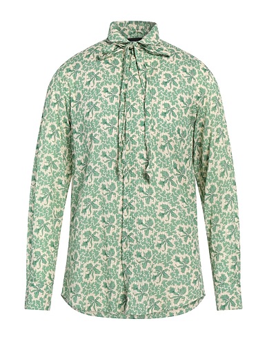 DSQUARED2 Patterned shirt Green 100% Cotton