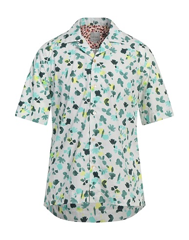 PAUL SMITH Patterned shirt Green 100% Cotton