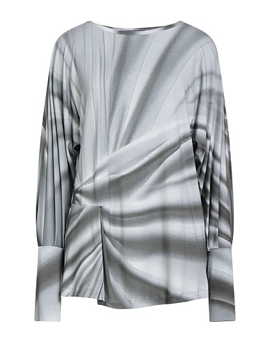 ALBERTA FERRETTI T-shirt Light grey 95% Viscose, 5% Elastane