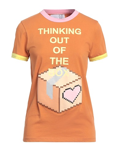 NATASHA ZINKO T-shirt Camel 100% Cotton