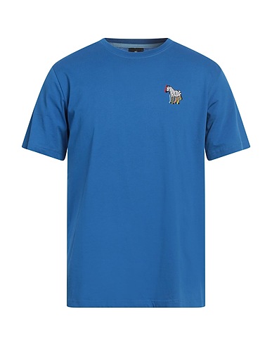 PS PAUL SMITH Basic T-Shirt Azure 100% Cotton