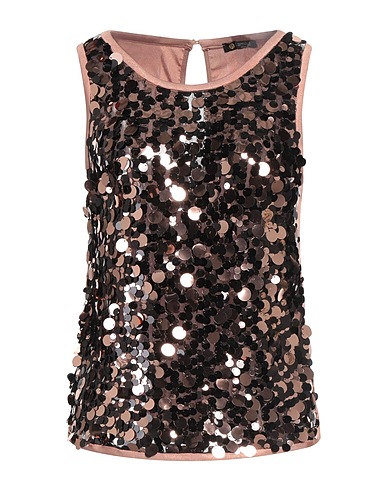 CAMILLA  Milano Top Black 100% Polyester, Elastane