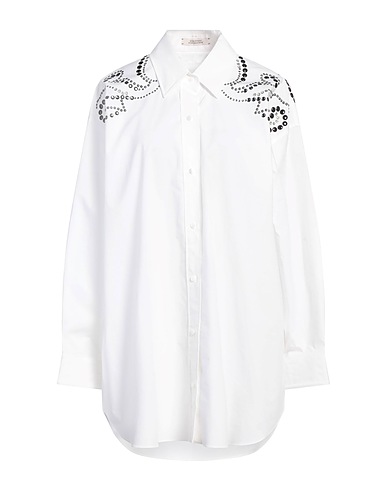 DOROTHEE SCHUMACHER Shirts White 96% Cotton, 4% Elastane