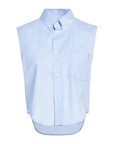 MARNI Shirts Sky blue 100% Cotton