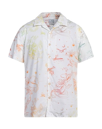 PS PAUL SMITH Patterned shirt White 100% Cotton