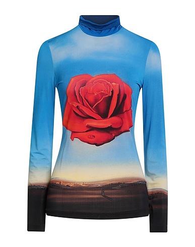 RABANNE T-shirt Azure 87% Viscose, 13% Elastane