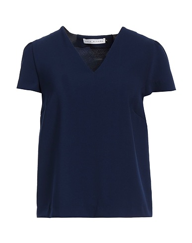CHIE MIHARA Top Navy blue 92% Polyester, 8% Polyurethane