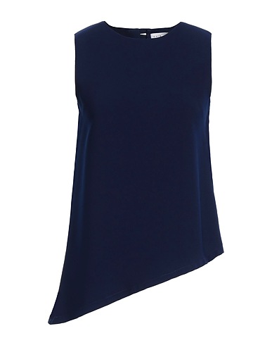 CHIE MIHARA Top Navy 92% Polyester, 8% Polyurethane