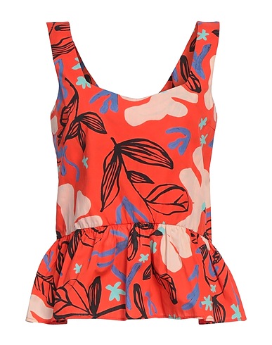 PS PAUL SMITH Top Rosso pomodoro 100% Cotone