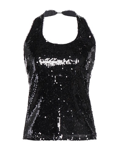 KONTATTO Top Nero 98% Poliestere, 2% Elastan