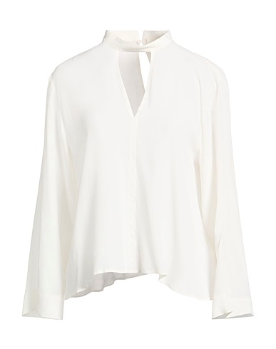 8PM Top Ivory 69% Acetate, 31% Silk