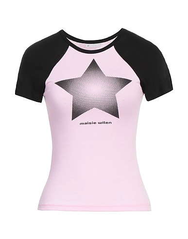 MAISIE WILEN T-shirt Rosa 100% Cotone