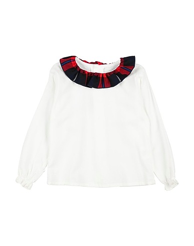 PAIO CRIPPA Solid colour shirts & blouses White 100% Cotton
