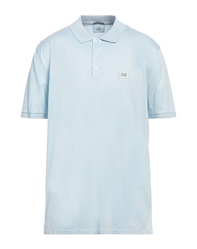 C.P. COMPANY Poloshirt Himmelblau 100% Baumwolle