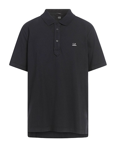 C.P. COMPANY Polo shirt Midnight blue 100% Cotton