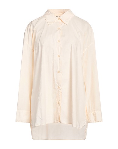 MASSCOB Solid colour shirts & blouses Beige 100% Cotton
