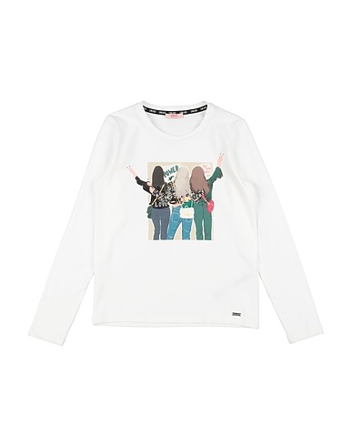LIU •JO T-shirt White 95% Cotton, 5% Elastane