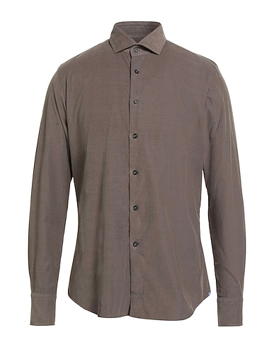 XACUS Solid colour shirt 100% Cotton