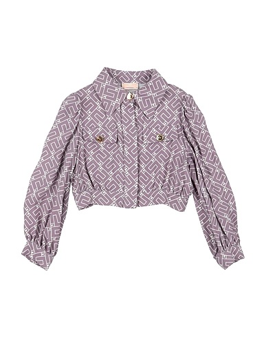 ELISABETTA FRANCHI Camicie  e bluse fantasia LA MIA BAMBINA Viola 100% Viscosa