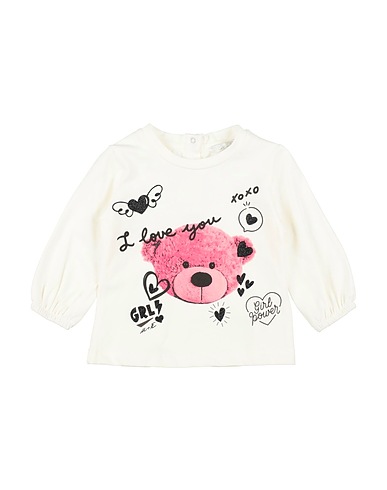 U+É T-shirt Bianco Fibre tessili