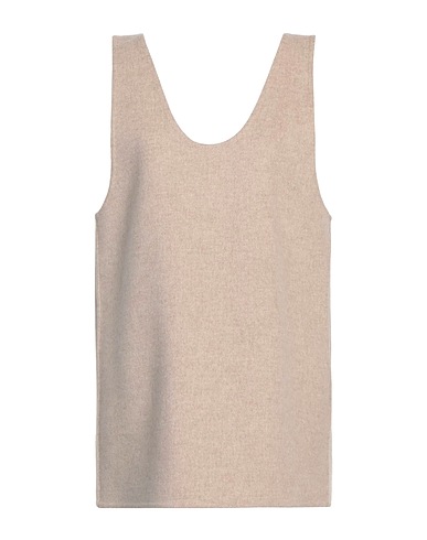 CARVEN Top Beige 100% Wool