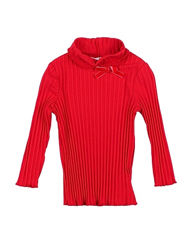 U+É T-shirt Red 93% Cotton, 7% Elastane